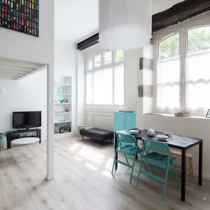 L'instant - Appt Climatise Pour 4 , Centre Appartement Rennes